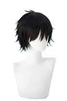 Anime Satsuriku no Tenshi Zack Cosplay Wigs Angels Of Death Short Black - lemailwigs