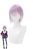 Anime SSSS.GRIDMAN Shinjo Akane Short Light Pink Cosplay Wigs - lemailwigs