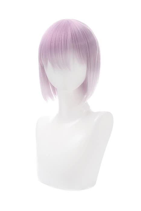 Anime SSSS.GRIDMAN Shinjo Akane Short Light Pink Cosplay Wigs - lemailwigs
