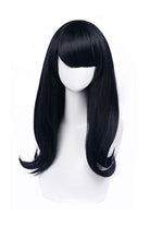 Anime SSSS.GRIDMAN Takarada Rikka Dark Blue Black Cosplay Wigs - lemailwigs