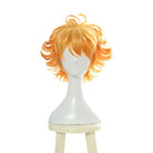 Anime The Promised Neverland Emma Short Curly Yellow Cosplay Wigs - lemailwigs