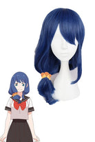 Anime Tsurezure Children Ayaka Kamine Dark Blue Cosplay Wig - lemailwigs
