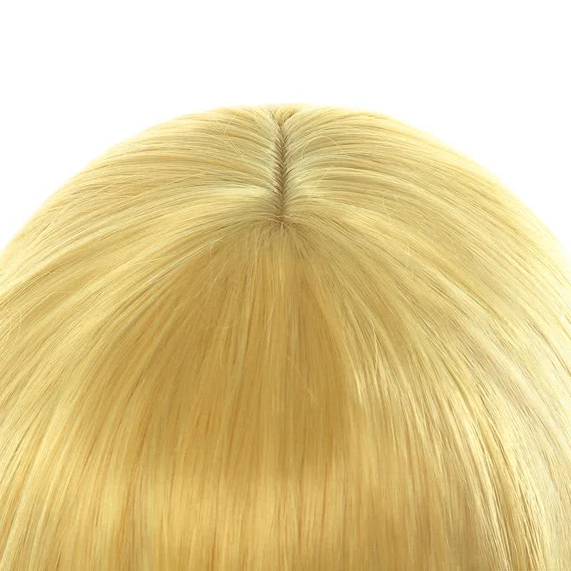 Arifureta Shokugyou de Sekai Saikyou Yue 80cm Straight Blonde Cosplay Wigs - lemailwigs