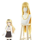 Arifureta Shokugyou de Sekai Saikyou Yue 80cm Straight Blonde Cosplay Wigs - lemailwigs