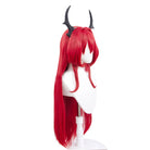 Arknights Surtr Dark Red Long Straight Cosplay Wig - lemailwigs