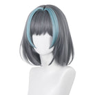Azur Lane Cheshire Grey Mixed Blue Cosplay Wig - lemailwigs