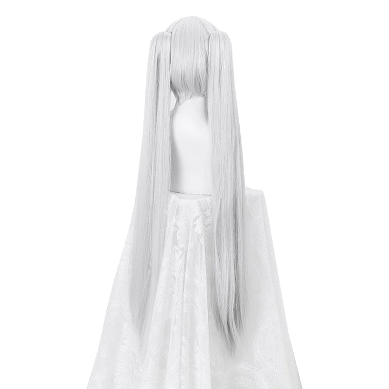 Azur Lane IJN Asanagi Long Straight White Cosplay Wig - lemailwigs