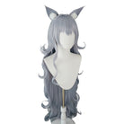 Azur Lane Shinano Long Curly Grey Cosplay Wig - lemailwigs