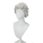 Baldur's Gate 3 Astarion Short Curly Grey Cosplay Wig - lemailwigs