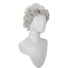 Baldur's Gate 3 Astarion Short Curly Grey Cosplay Wig - lemailwigs