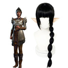 Baldur's Gate 3 ShadowHeart Black Cosplay Wig - lemailwigs