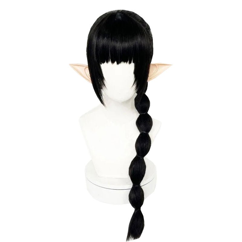 Baldur's Gate 3 ShadowHeart Black Cosplay Wig - lemailwigs