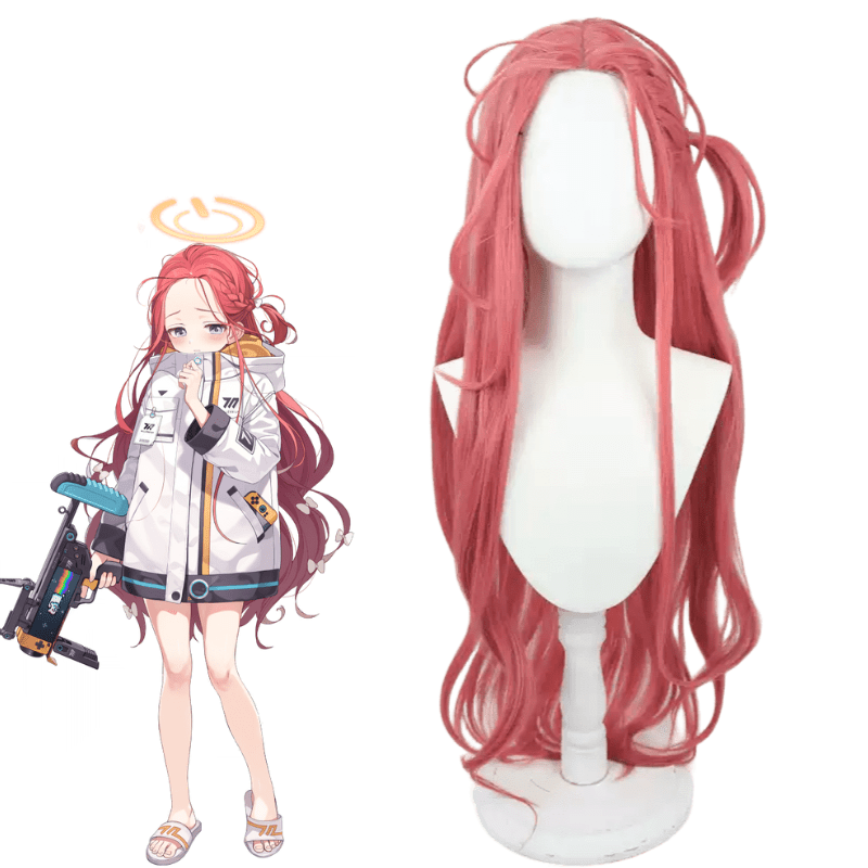 Blue Archive Hanaoka Yuzu Cosplay Wig - lemailwigs