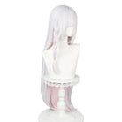 Blue Archive Plana Arona White Mixed Pink Cosplay Wig - lemailwigs