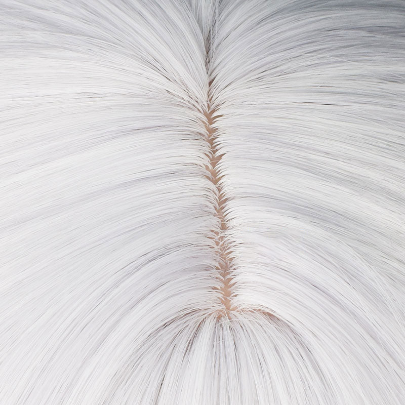 Blue Archive Plana Arona White Mixed Pink Cosplay Wig - lemailwigs