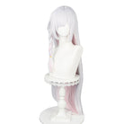 Blue Archive Plana Arona White Mixed Pink Cosplay Wig - lemailwigs