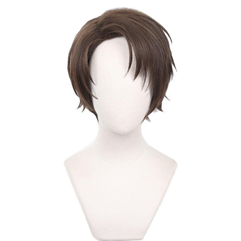 Blue Lock Kenyu Yukimiya Short Brown Cosplay Wig - lemailwigs