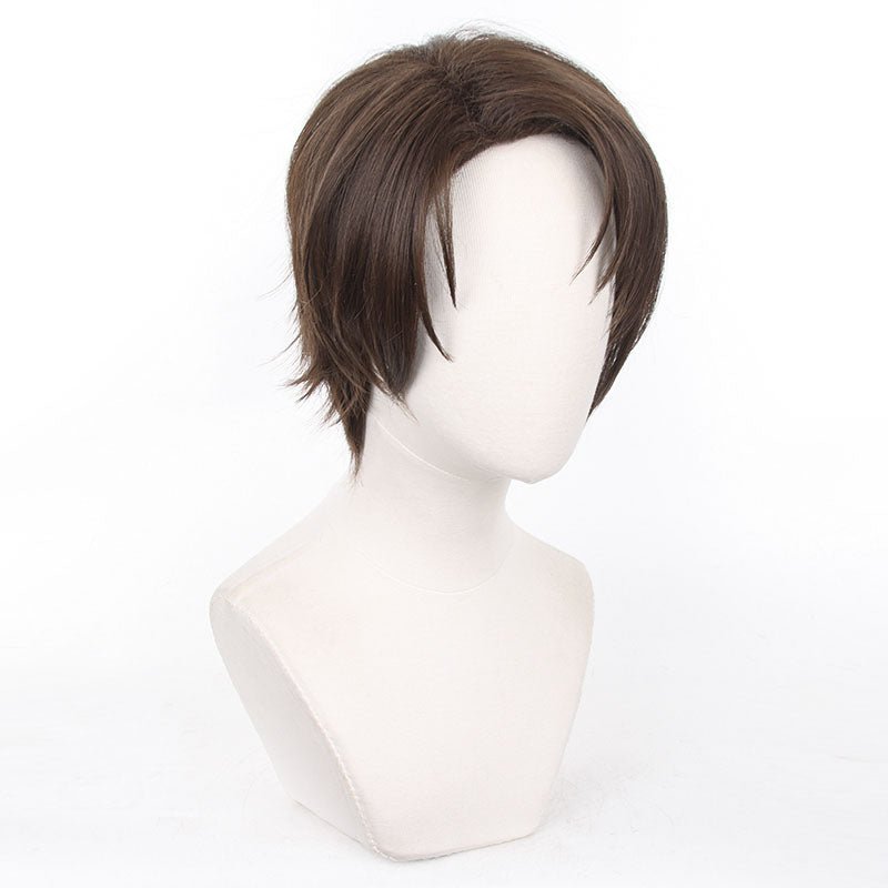 Blue Lock Kenyu Yukimiya Short Brown Cosplay Wig - lemailwigs