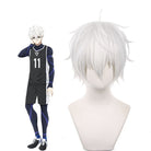 Blue Lock Seishiro Nagi Silver White Cosplay Wig - lemailwigs