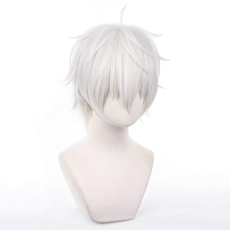 Blue Lock Seishiro Nagi Silver White Cosplay Wig - lemailwigs