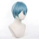 Blue Lock Yo Hiori Short Blue Cosplay Wig - lemailwigs