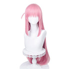 Bocchi the Rock Hitori Gotou Long Pink Cosplay Wig - lemailwigs
