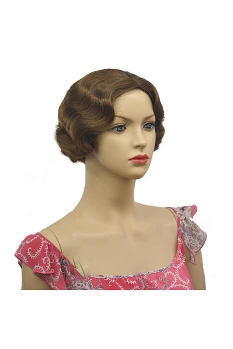 Brown Wave Short Curly Fashion Wigs - lemailwigs