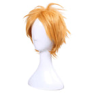 Bungou Stray Dogs Junichiro Tanizaki Anime Orange Brown Short Layered Cosplay Wigs - lemailwigs