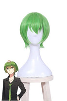 Cartoon Blue and Green Little Green Short Cosplay Wigs - lemailwigs