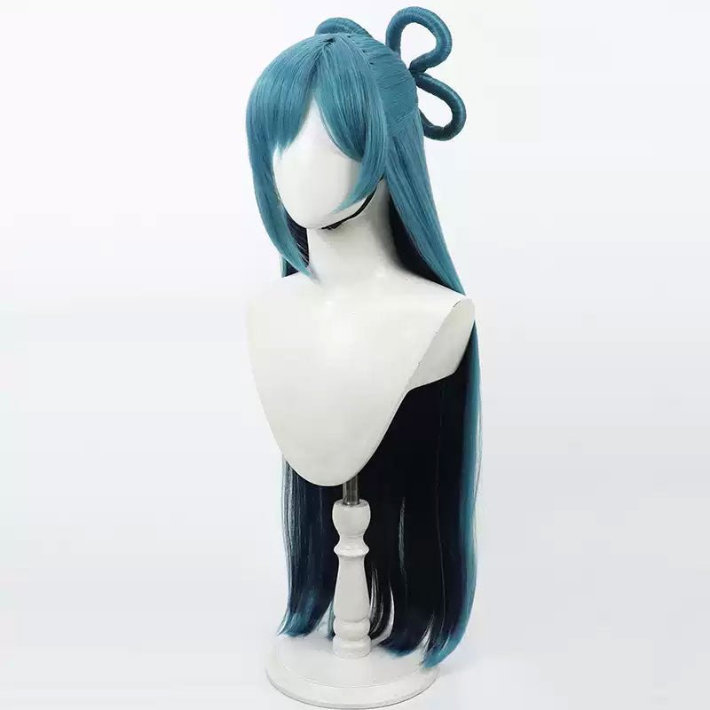 Chained Soldier Azuma Himari Blue Cosplay Wig - lemailwigs