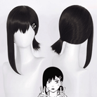 Chainsaw Man Kobeni Higashiyama Short Black Ponytail Cosplay Wigs - lemailwigs