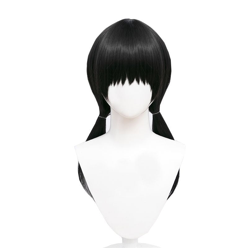 Chainsaw Man Mitaka Asa Black Cosplay Wigs - B - lemailwigs