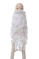 Christmas Day Santa Claus white beard Cosplay Wigs - lemailwigs