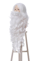 Christmas Day Santa Claus white beard Cosplay Wigs - lemailwigs