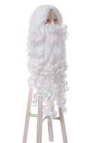 Christmas Day Santa Claus white beard Cosplay Wigs - lemailwigs