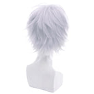 Classic Short Anime Cosplay Wigs - White - lemailwigs
