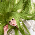 Code Geass C.C. Long Light Green Cosplay Wig - lemailwigs