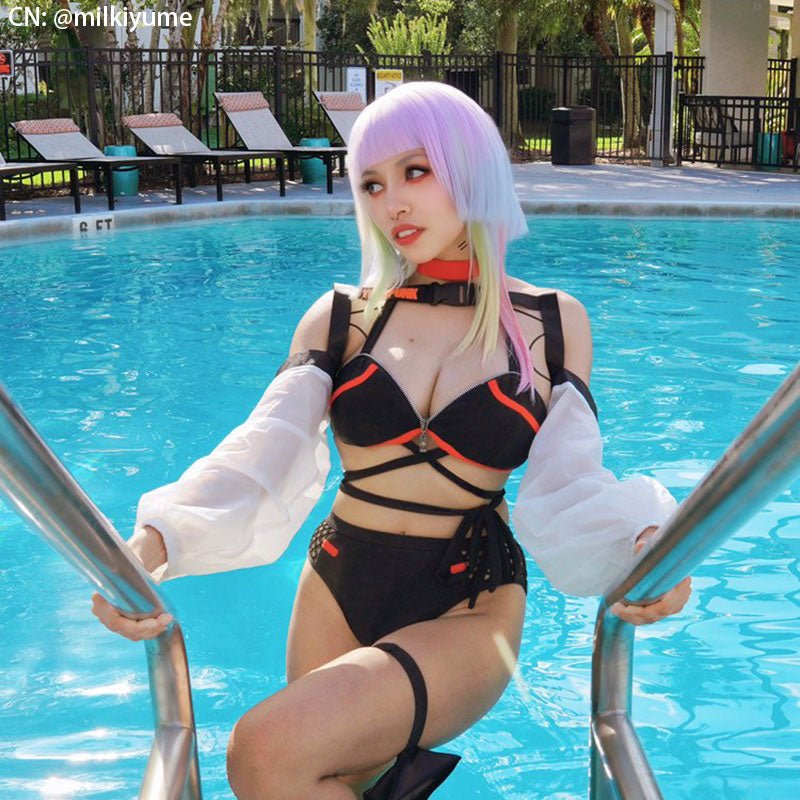 Cyberpunk: Edgerunners Lucy Cosplay Wigs - lemailwigs