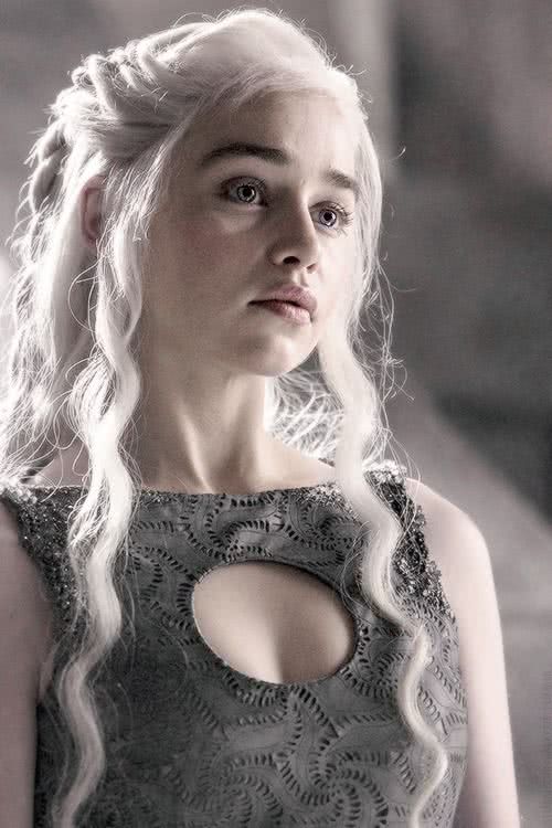 Daenerys Targaryen Silver Curly Cosplay Wigs - lemailwigs