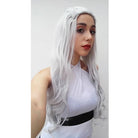Daenerys Targaryen Silver Curly Cosplay Wigs - lemailwigs
