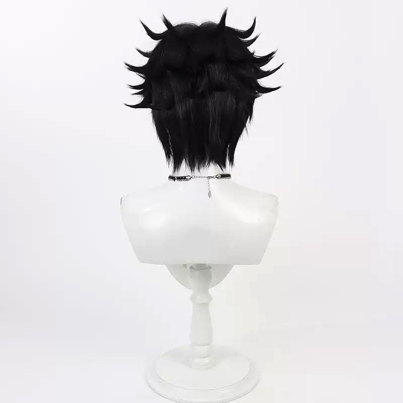 Dandadan Ken Takakura Black Cosplay Wig - lemailwigs