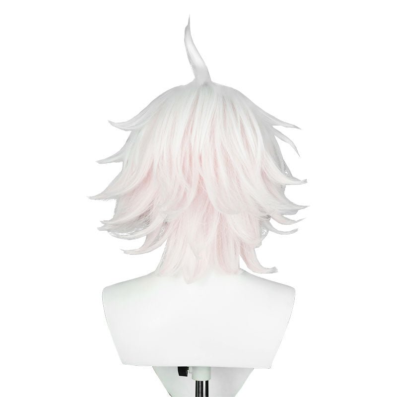 Danganronpa Nagito Komaeda White Gradient Pink Cosplay Wig - lemailwigs