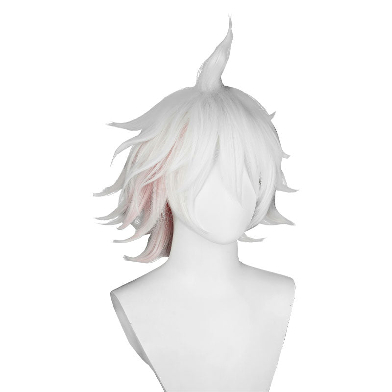 Danganronpa Nagito Komaeda White Gradient Pink Cosplay Wig - lemailwigs