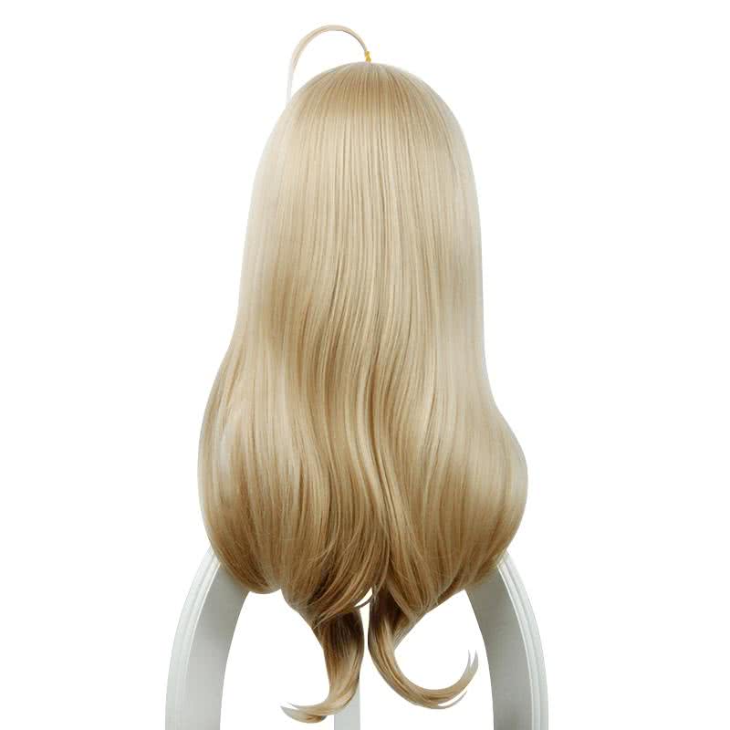 Danganronpa V3 Akamatsu kaede Long Straight Blonde Cosplay Wigs - lemailwigs