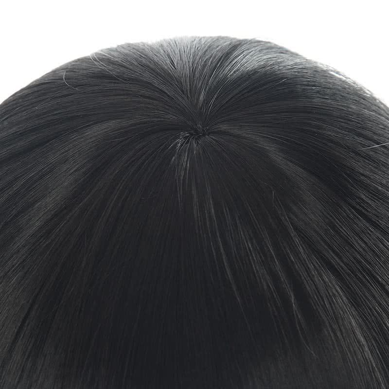 Danmachi/Is It Wrong to Try to Pick Up Girls in a Dungeon Hestia Long Black Curly Ponytail Cosplay Wigs - lemailwigs