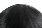 Date A Live Tokisaki Kurumi Long Straight Ponytails Black Mixed Dark Red Cosplay Wigs - lemailwigs