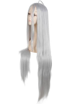 Deadman Wonderland Shiro Anime Wigs Long Straight Synthetic Hair Grey Cosplay Wigs - lemailwigs