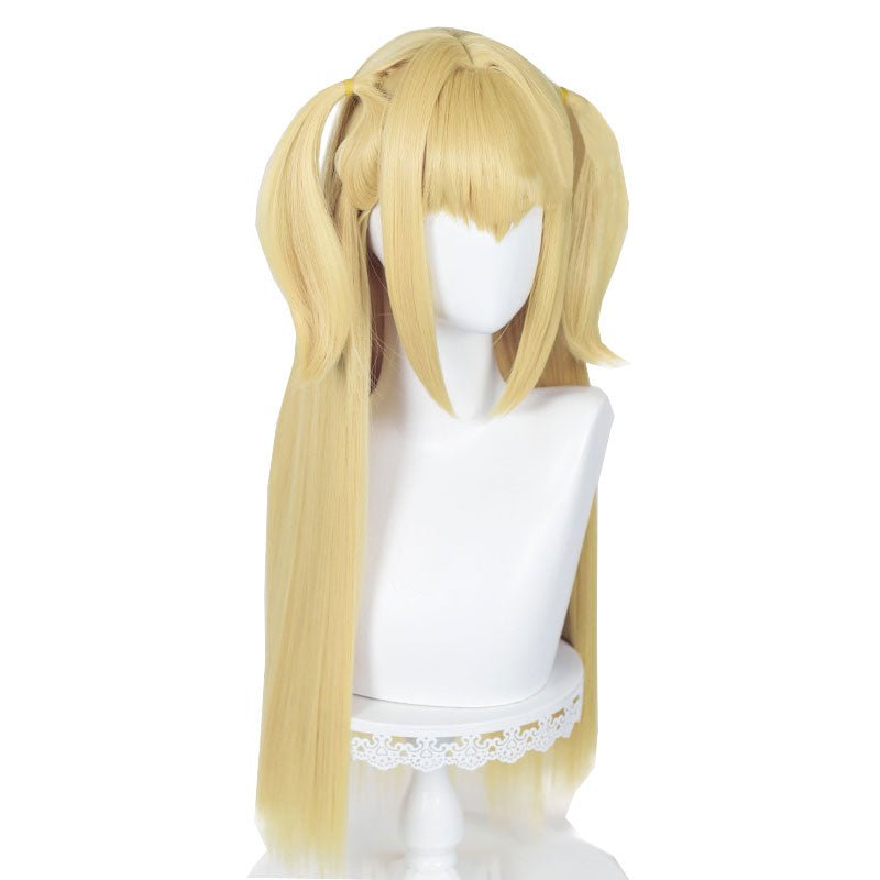 Death Note Misa Amane Blonde Halloween Cosplay Wig - lemailwigs