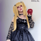 Death Note Misa Amane Blonde Halloween Cosplay Wig - lemailwigs