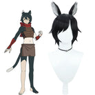 Delicious In Dungeon Izutsumi Black Cosplay Wig - lemailwigs